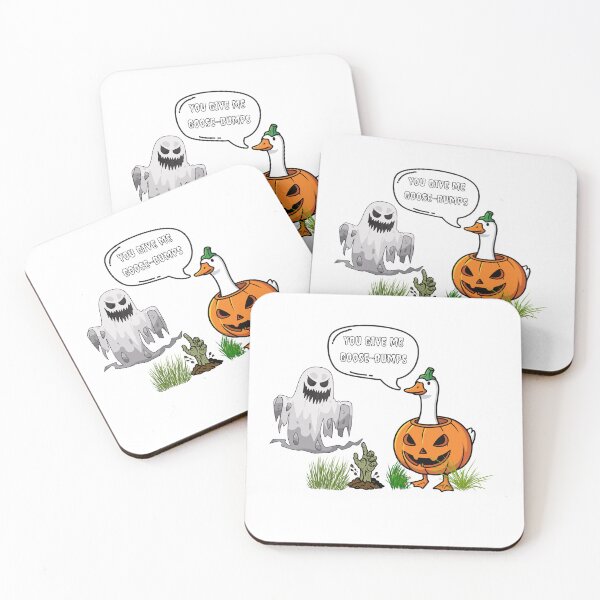 Item preview, Goose-Bumps | Funny Halloween Goose in Pumpkin designed and sold by NateSells.