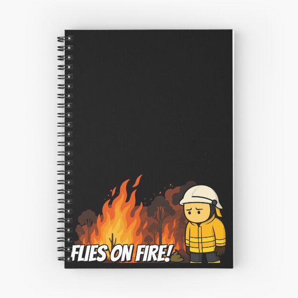 Item preview, Custom: Flies on fire designed and sold by Flashover.