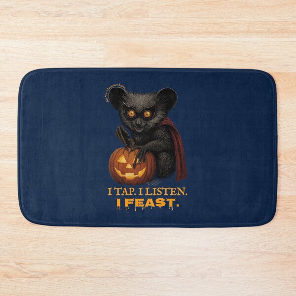 Item preview, I TAP. I LISTEN. I FEAST.  Aye Aye - Madagascar Lemur designed and sold by Pawethic Prints Studio.