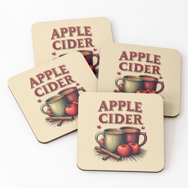 Item preview, Cozy Vintage Apple Cider Illustration designed and sold by MyWittyThings.