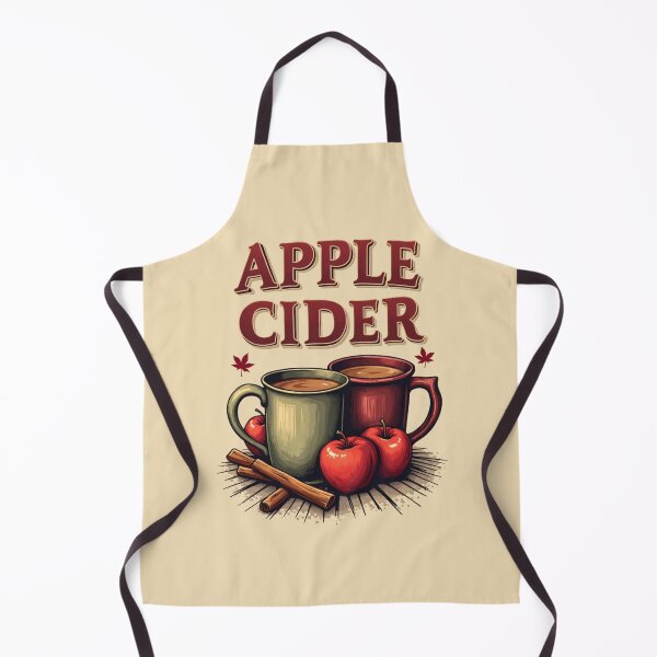 Item preview, Cozy Vintage Apple Cider Illustration designed and sold by MyWittyThings.