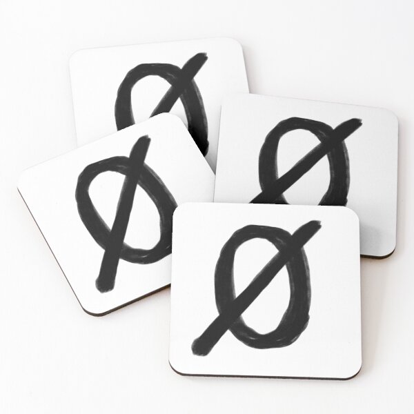 Item preview, Ø , letter crossed out O designed and sold by badlydrawnbabe.