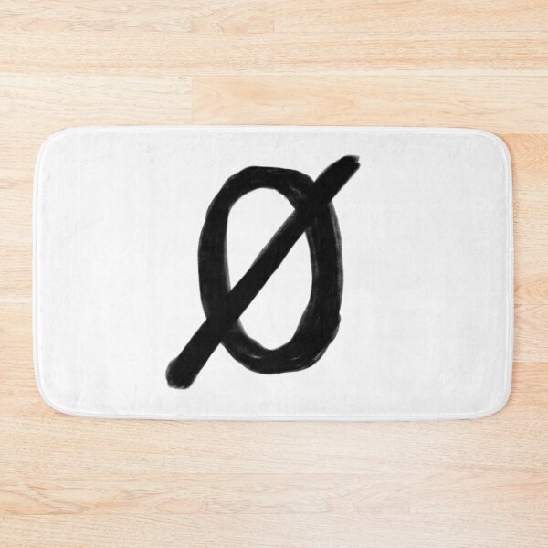Item preview, Ø , letter crossed out O designed and sold by badlydrawnbabe.