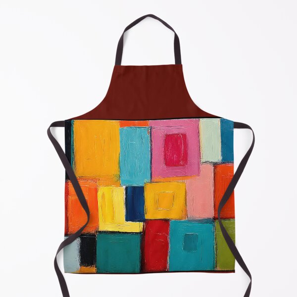 Item preview, Dynamic Geometry of Color - Vibrant Overlapping Rectangles in a Bold Abstract Composition designed and sold by OlfactoART Studio.