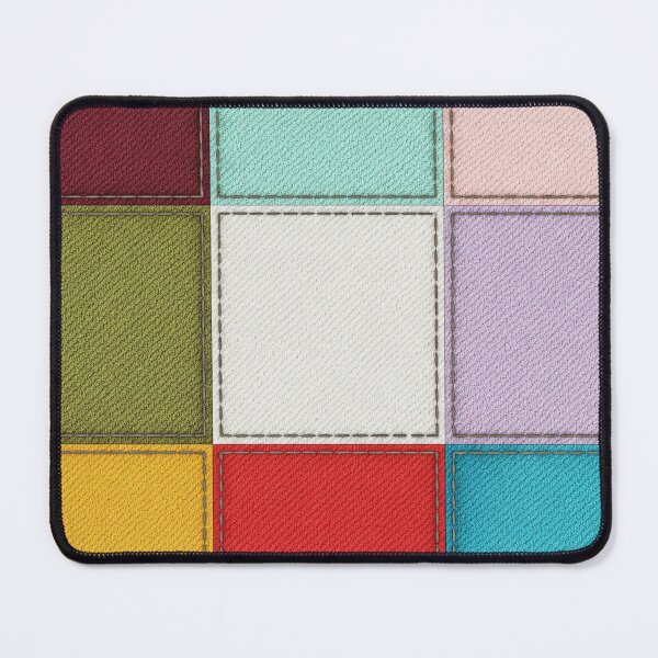Item preview, Colorful jeans patchwork - bright mosaic designed and sold by stereonut.