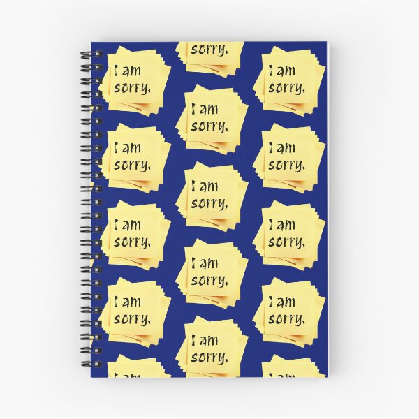 Item preview, STICKY NOTES:   I am sorry. - funny messages designed and sold by DesignsFromTW-S.
