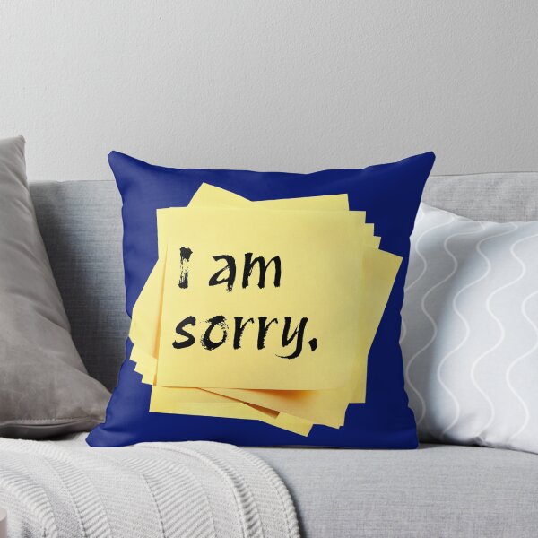 Item preview, STICKY NOTES:   I am sorry. - funny messages designed and sold by DesignsFromTW-S.