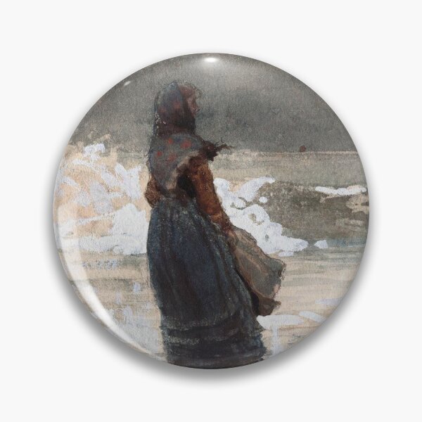 Item preview, The Watcher, Tynemouth 1882 By: Winslow Homer designed and sold by heartfeltdesire.