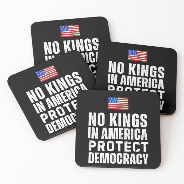 Item preview, No King In America Democracy Rejecting King designed and sold by FerminVigo.