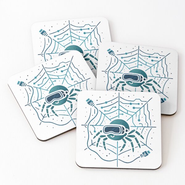 Item preview, Cyber Spider in Virtual Reality on Tech Web Design. designed and sold by The-T-In-Retro.