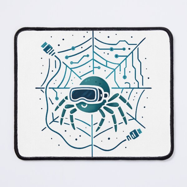 Item preview, Cyber Spider in Virtual Reality on Tech Web Design. designed and sold by The-T-In-Retro.