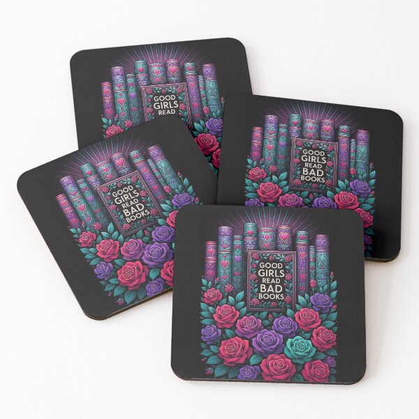 Item preview, Good Girls Read Bad Books Gothic Roses & Books Design designed and sold by Compass and a Camera.