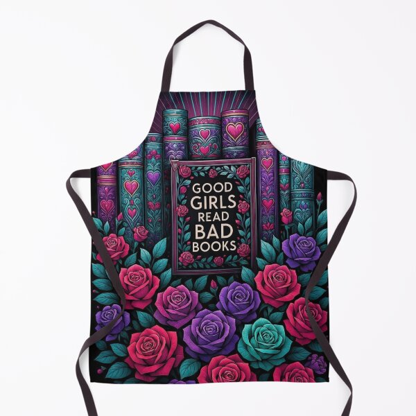 Item preview, Good Girls Read Bad Books Gothic Roses & Books Design designed and sold by Compass and a Camera.