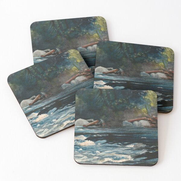 Item preview, The Rapids, Hudson River, Adirondacks 1894 By: Winslow Homer designed and sold by heartfeltdesire.