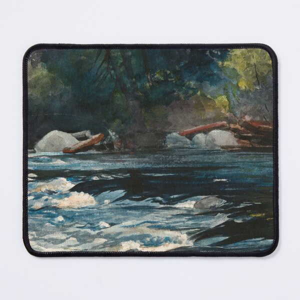 Item preview, The Rapids, Hudson River, Adirondacks 1894 By: Winslow Homer designed and sold by heartfeltdesire.