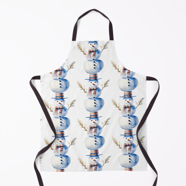 Item preview, Happy snowman in a stripey hat designed and sold by Woo-Mintz.
