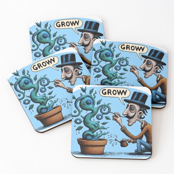 Item preview, Cultivate Creativity – Artful Growth Illustration designed and sold by daweave77.