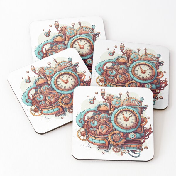 Item preview, Steampunk Time Machine – Retro Futuristic Invention designed and sold by RBCreates.