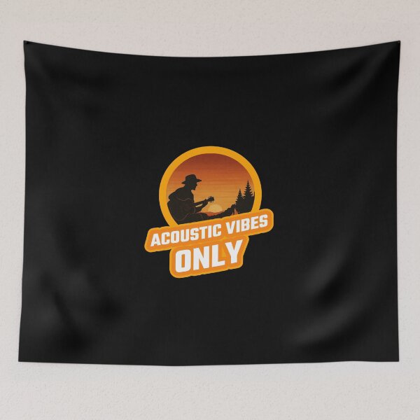 Item preview, Acoustic Vibes Only – Chill Guitarist Musician designed and sold by Hintotees.