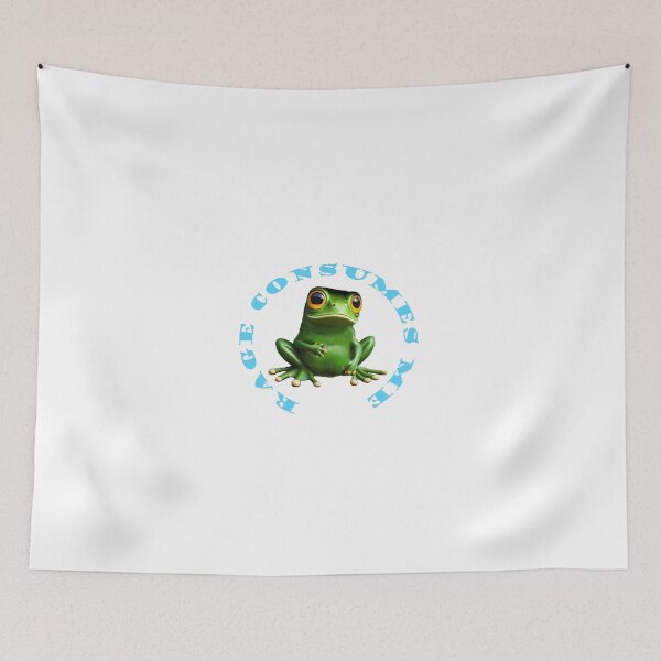 Item preview, Little frog of ENORMOUS RAGE designed and sold by Flying Leaf Apparel Co..
