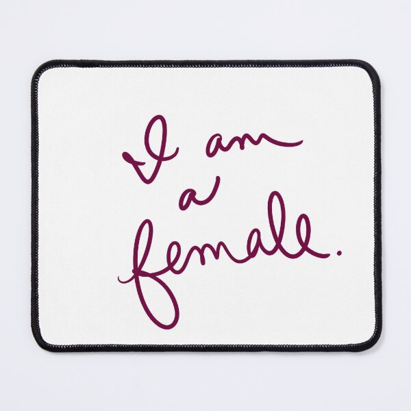 Item preview, I am a female designed and sold by abeink.