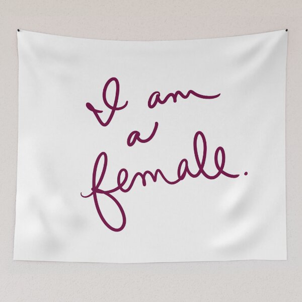 Item preview, I am a female designed and sold by abeink.