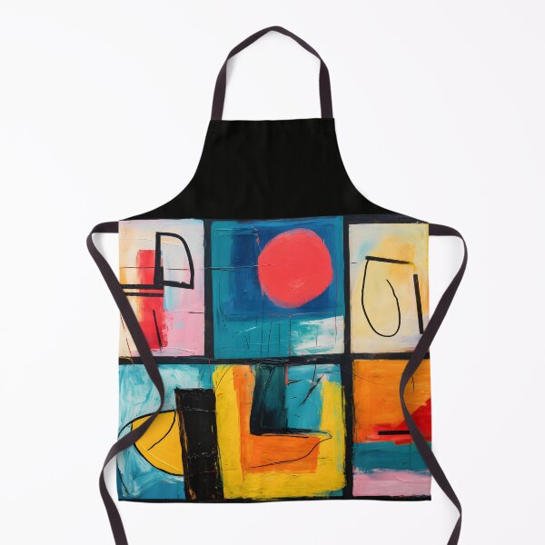 Item preview, Vibrant Abstract Design - Bold Color Sections Creating a Dynamic and Expressive Composition designed and sold by OlfactoART Studio.