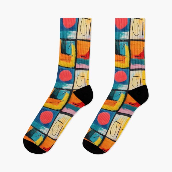 Item preview, Vibrant Abstract Design - Bold Color Sections Creating a Dynamic and Expressive Composition designed and sold by OlfactoART Studio.