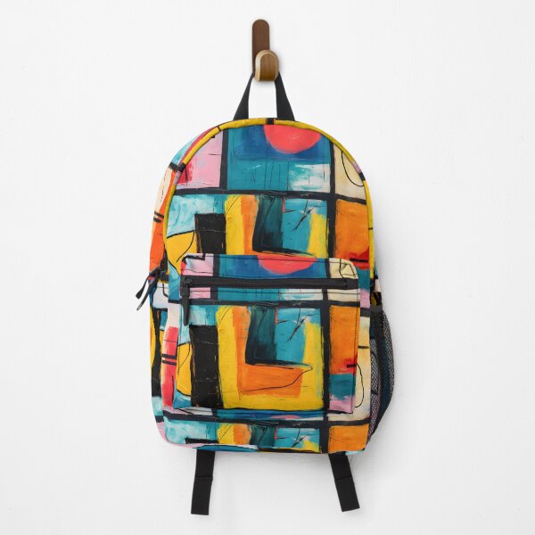 Item preview, Vibrant Abstract Design - Bold Color Sections Creating a Dynamic and Expressive Composition designed and sold by OlfactoART Studio.
