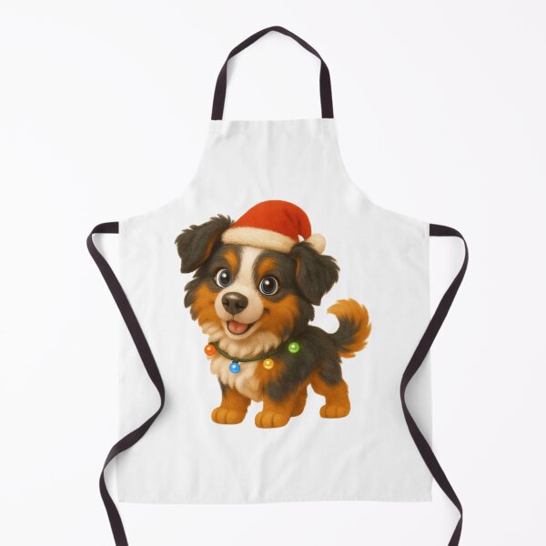 Item preview, Christmas Australian Shepherd designed and sold by Sillytoe.