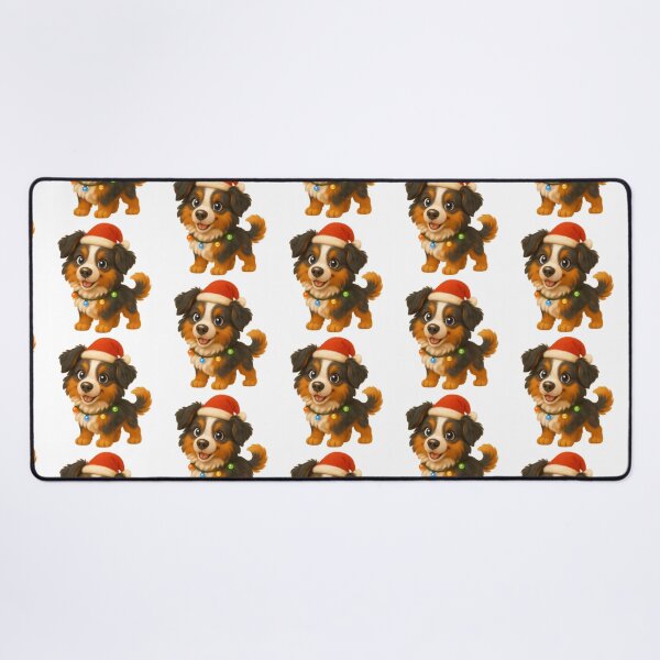 Item preview, Christmas Australian Shepherd designed and sold by Sillytoe.