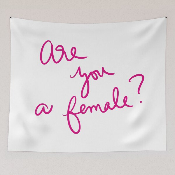 Item preview, Are you a female? designed and sold by abeink.