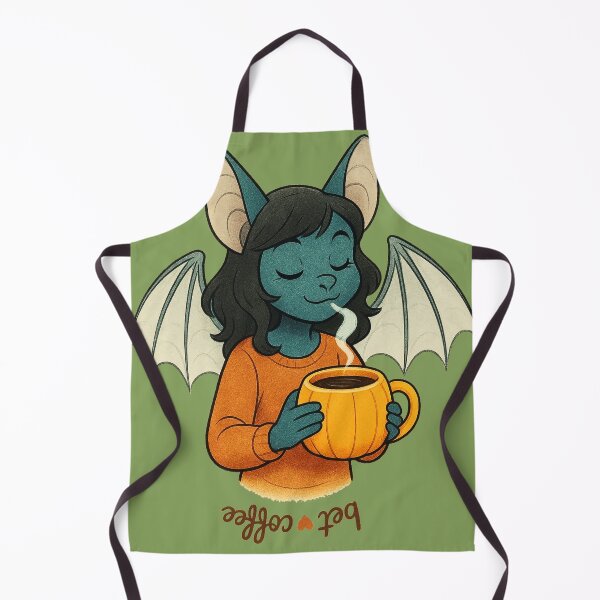 Item preview, "The bat loves coffee" designed and sold by Jani-art-world.