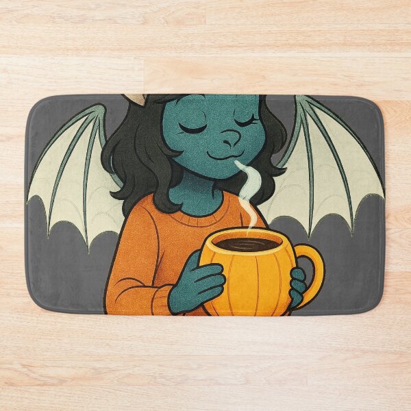 Item preview, "The bat loves coffee" designed and sold by B.J. ART.