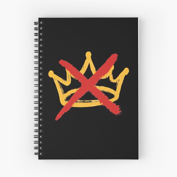 Item preview, No Kings – Bold Crown and Red X designed and sold by getpressedshirt.