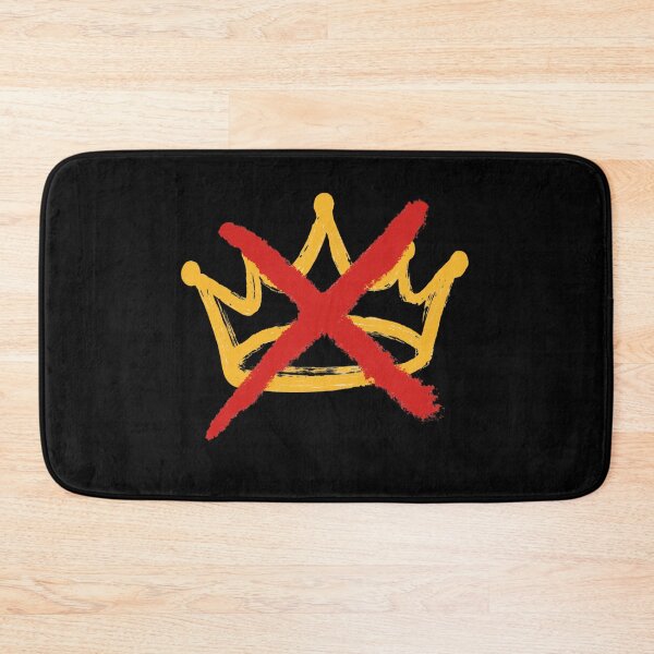 Item preview, No Kings – Bold Crown and Red X designed and sold by getpressedshirt.