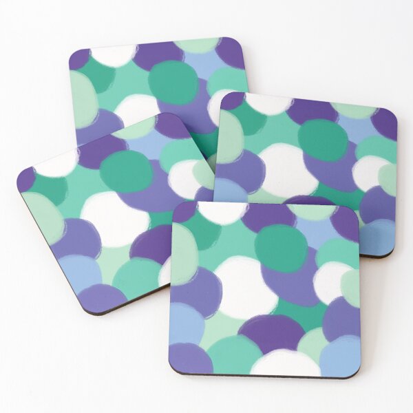Item preview, Abstract Painted Circles Gay Pride Flag (Vincian) designed and sold by RyanGDesign.