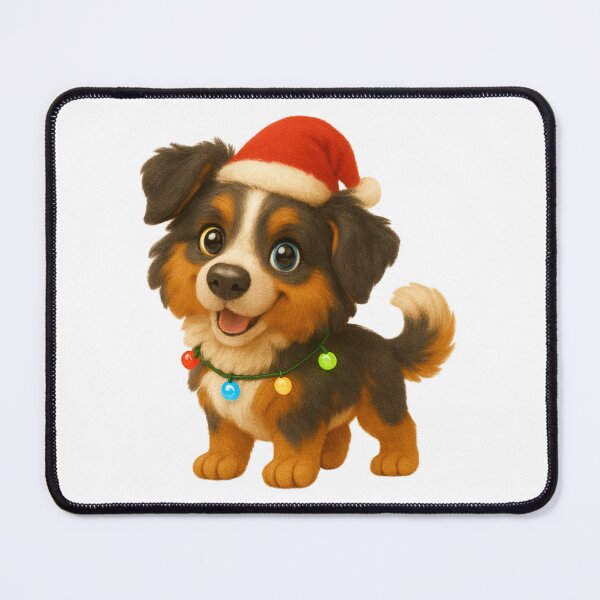 Item preview, Christmas Australian Shepherd Mix designed and sold by Sillytoe.