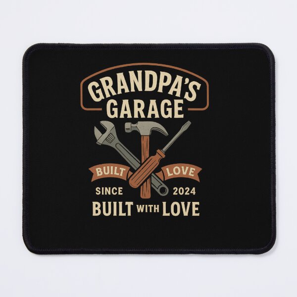 Item preview, Grandpa’s Garage – Vintage Tools Retro Workshop Tee designed and sold by BiomortoArts.