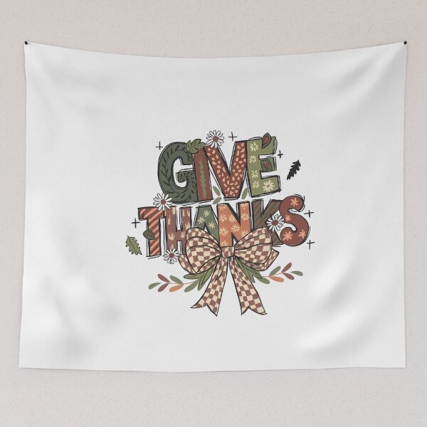Item preview, GIVE THANKS HALLOWEEN designed and sold by BGHT STORE.