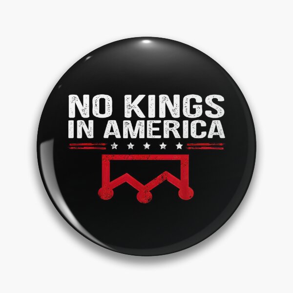 Item preview, No Kings In America - Anti Fascism  designed and sold by FerminVigo.