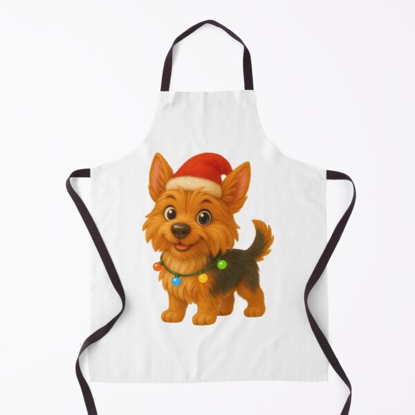 Item preview, Christmas Australian Terrier designed and sold by Sillytoe.
