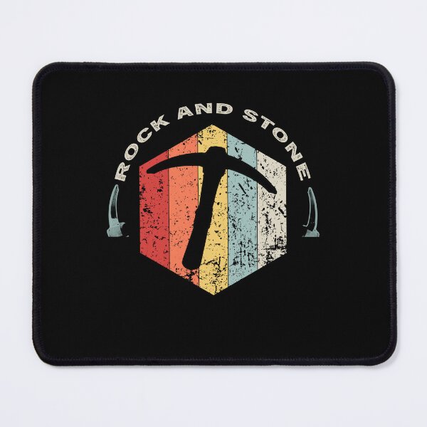 Item preview, Rock and Stone: Vintage Miner's Code designed and sold by Adam 7ea.
