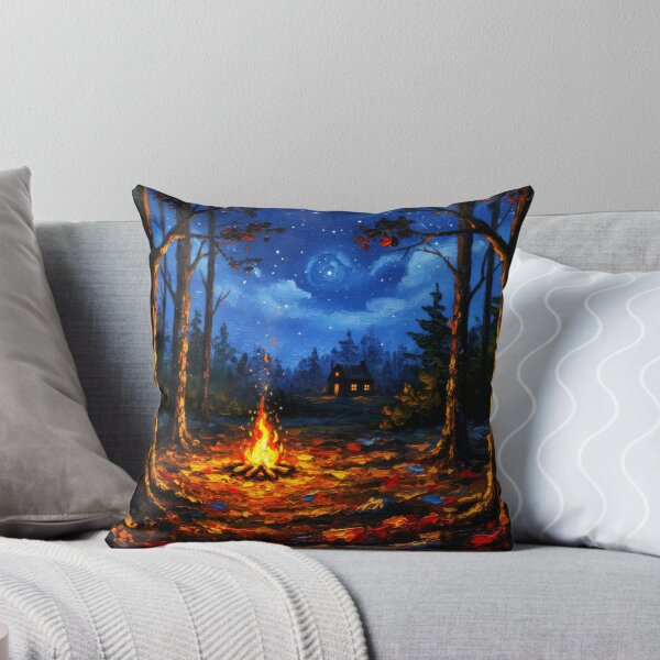 Item preview,  Fall autumn woods forest night ambience  designed and sold by scicilysimonee.
