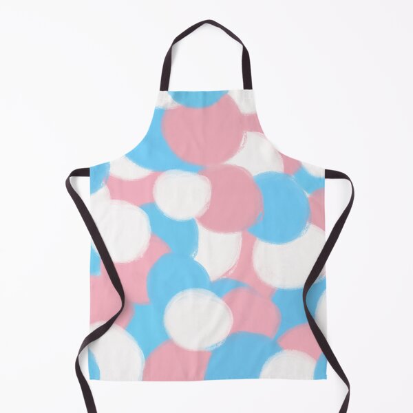 Item preview, Abstract Painted Circles Transgender Pride Flag designed and sold by RyanGDesign.