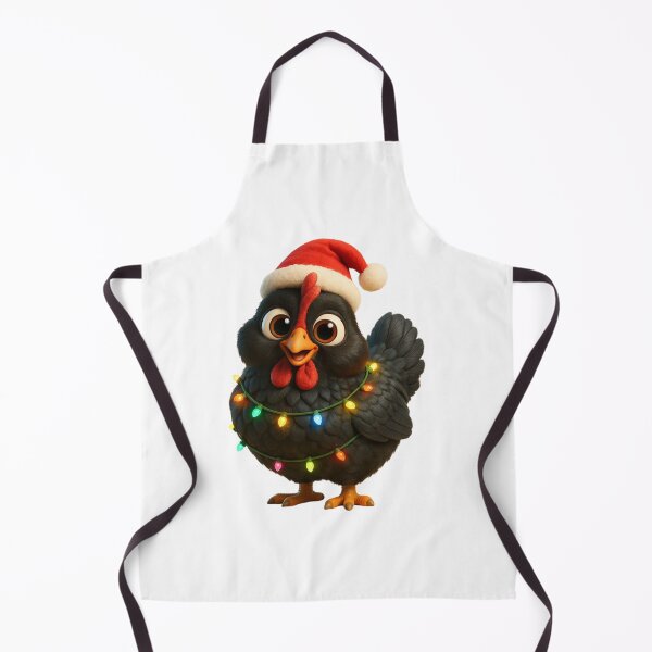 Item preview, Christmas Australorp Chicken 1 designed and sold by Sillytoe.