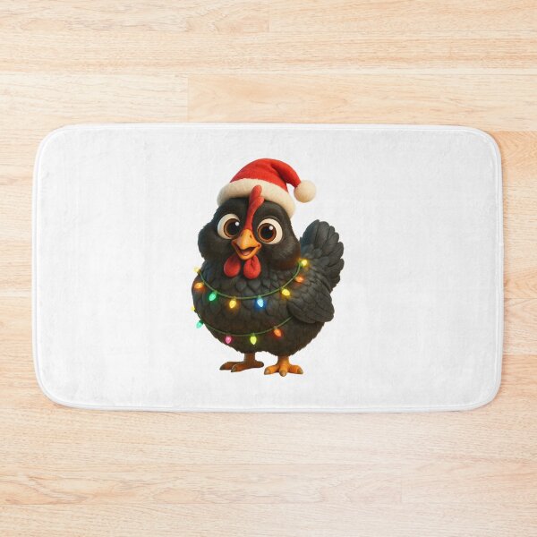Item preview, Christmas Australorp Chicken 1 designed and sold by Sillytoe.
