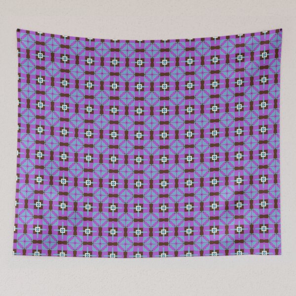 Item preview, retro shapes decor seamless colorful repeat pattern designed and sold by Abrahamjrnd.