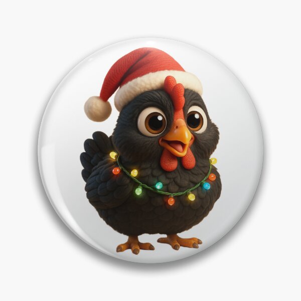 Item preview, Christmas Australorp Chicken 2 designed and sold by Sillytoe.