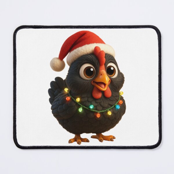 Item preview, Christmas Australorp Chicken 2 designed and sold by Sillytoe.